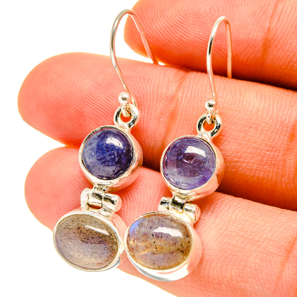 Labradorite Earrings handcrafted by Anasilvercos - EARR416799