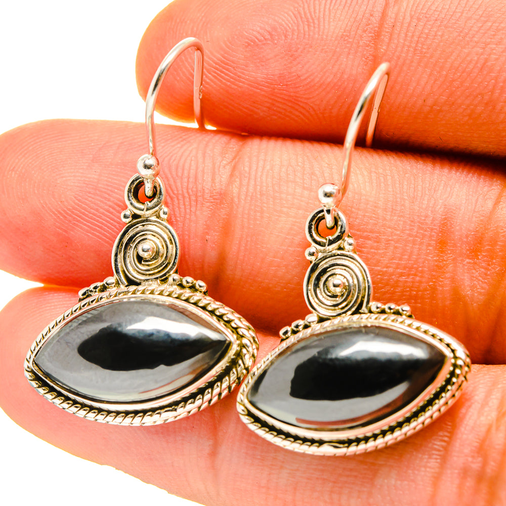 Hematite Earrings handcrafted by Anasilvercos - EARR416807