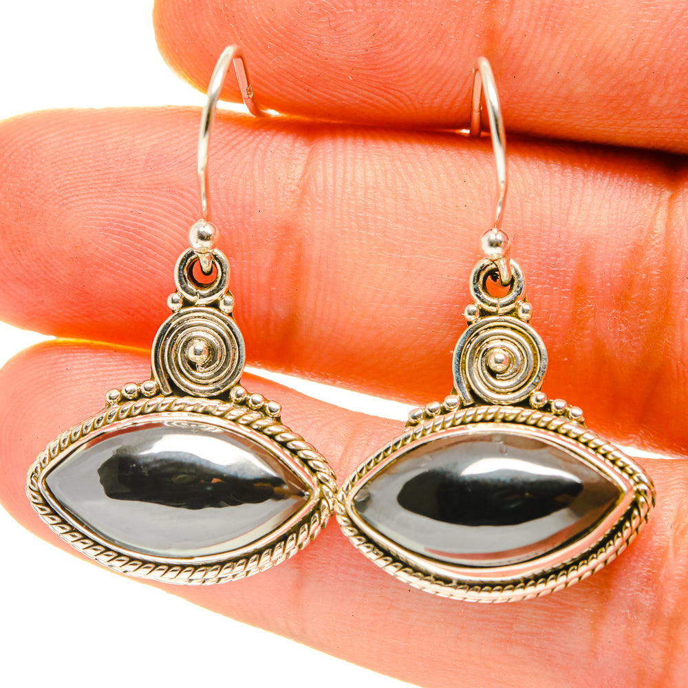Hematite Earrings handcrafted by Anasilvercos - EARR416884