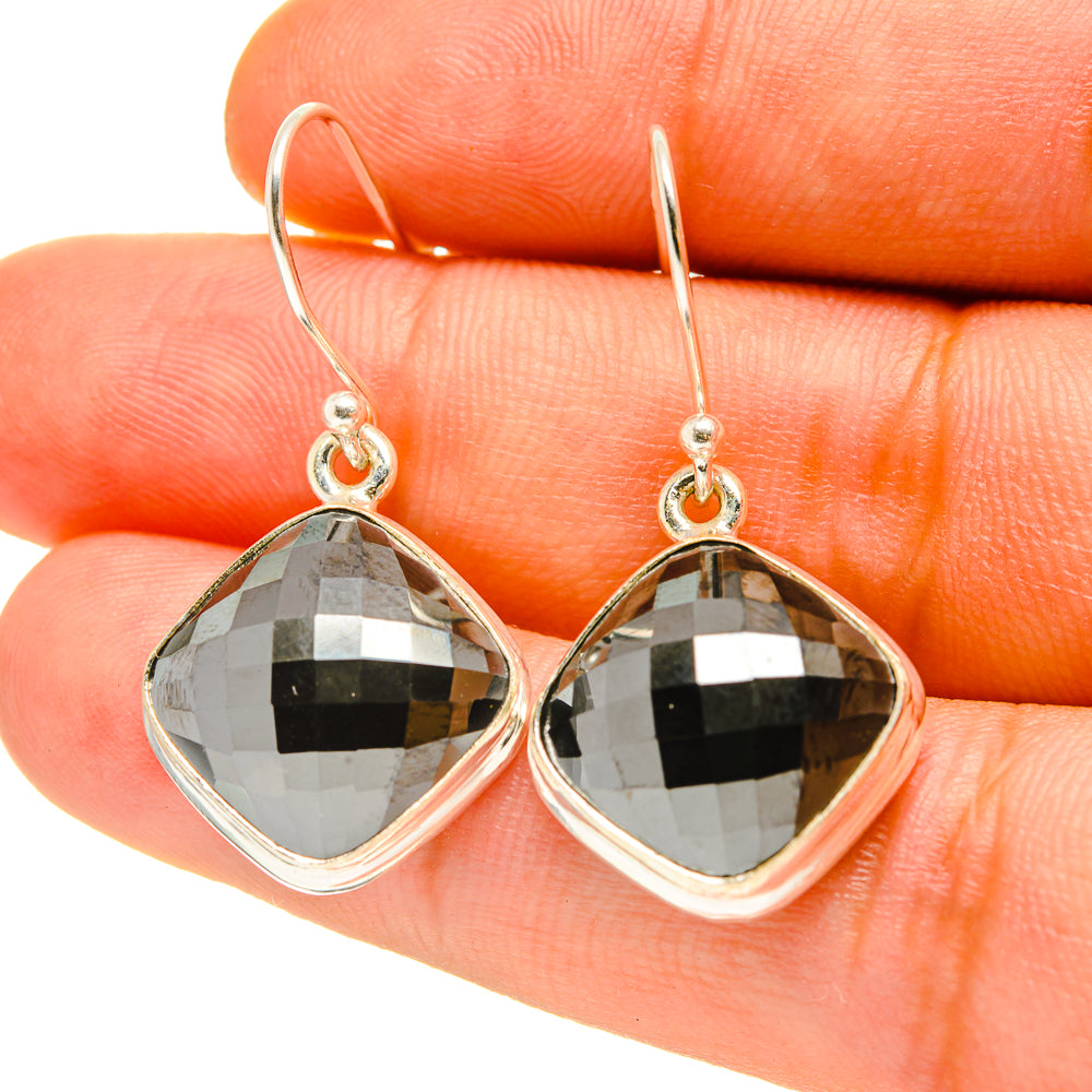 Hematite Earrings handcrafted by Anasilvercos - EARR416933