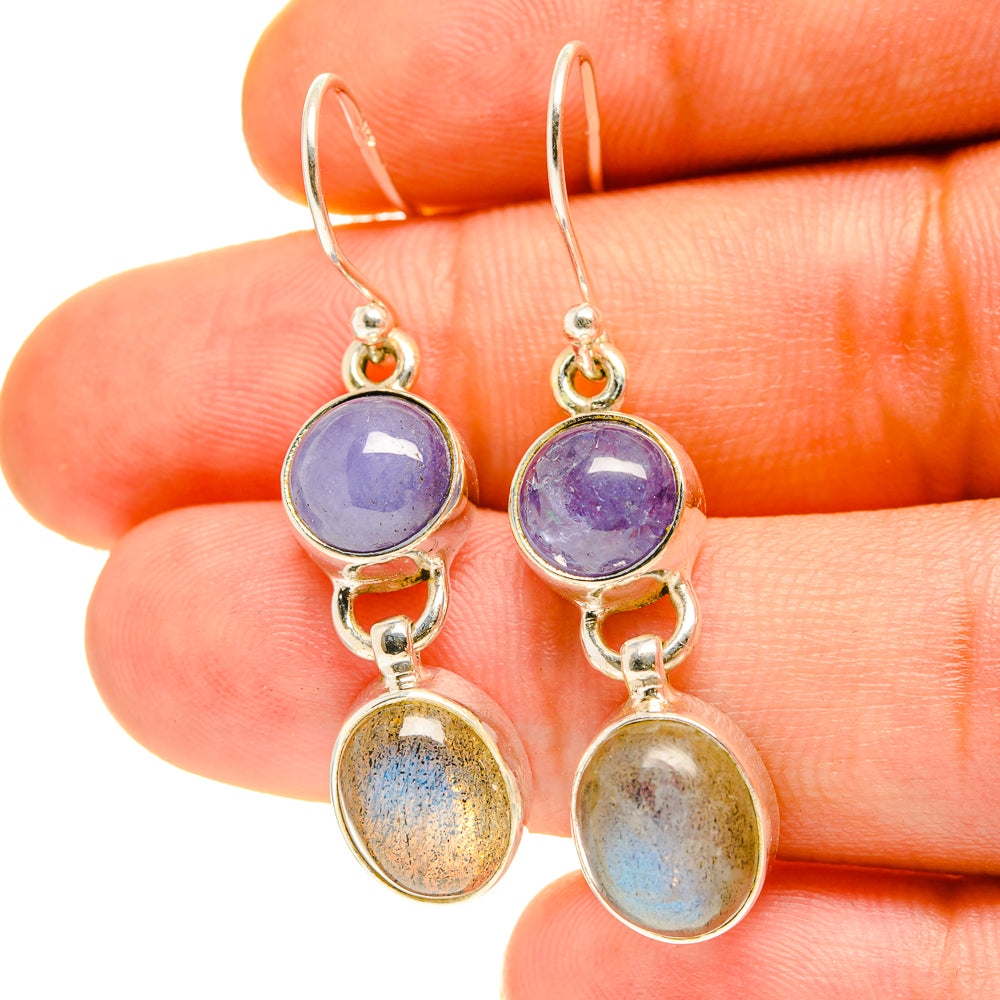Labradorite Earrings handcrafted by Anasilvercos - EARR416947
