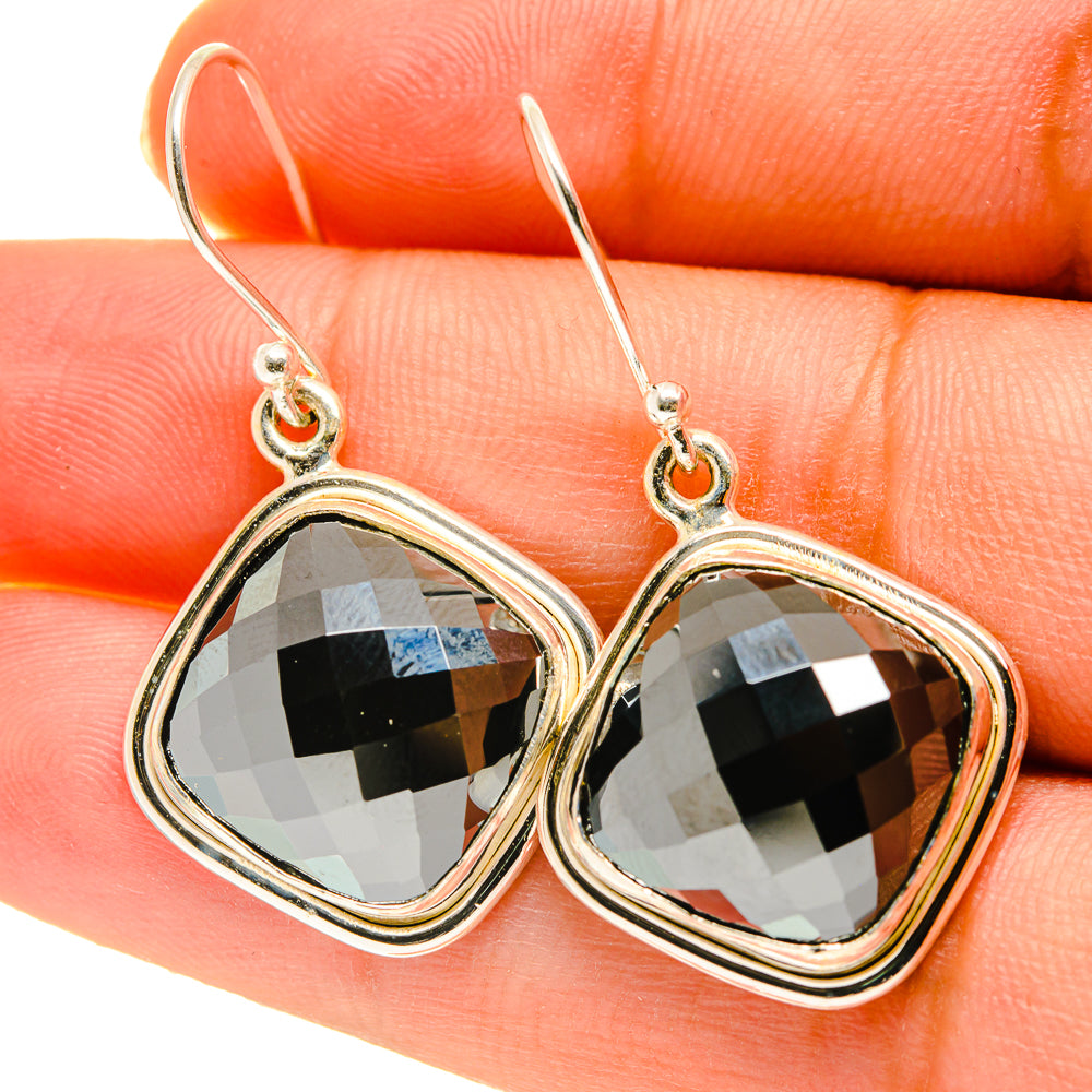 Hematite Earrings handcrafted by Anasilvercos - EARR417190