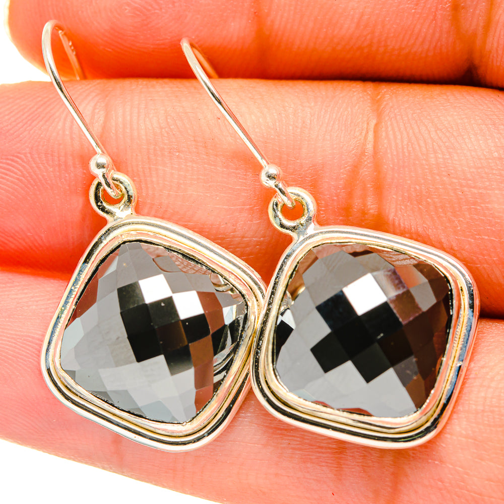 Hematite Earrings handcrafted by Anasilvercos - EARR417696