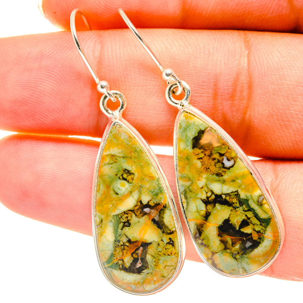 Rainforest Opal Earrings handcrafted by Anasilvercos - EARR417835