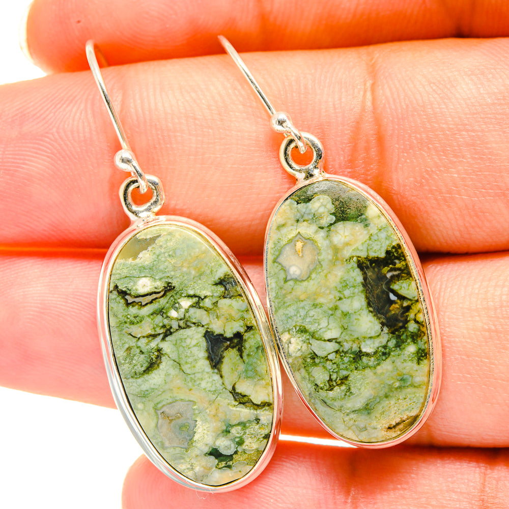 Rainforest Opal Earrings handcrafted by Anasilvercos - EARR417876
