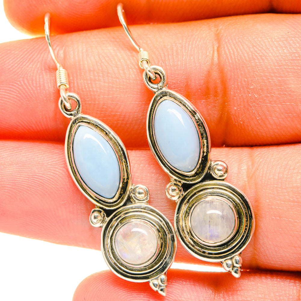 Owyhee Opal Earrings handcrafted by Anasilvercos - EARR418032