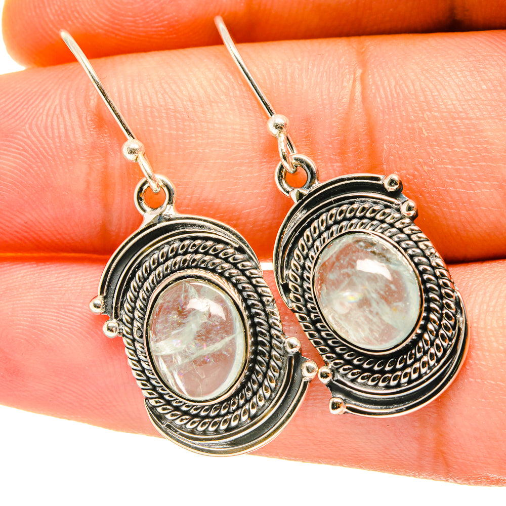 Aquamarine Earrings handcrafted by Anasilvercos - EARR418085