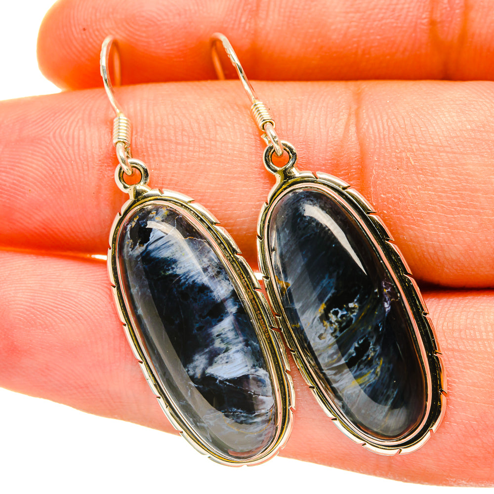 Pietersite Earrings handcrafted by Anasilvercos - EARR418135