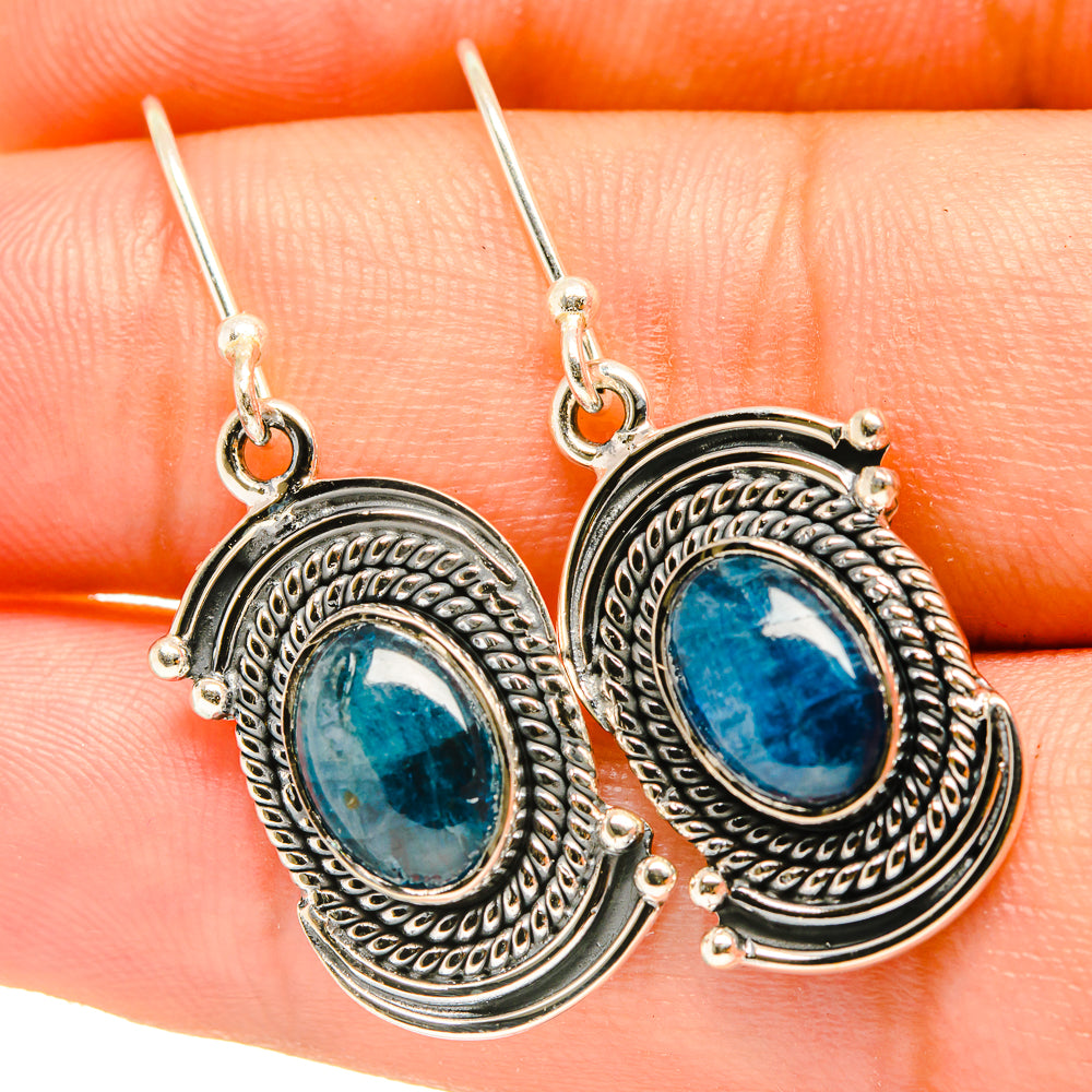 Apatite Earrings handcrafted by Anasilvercos - EARR418169