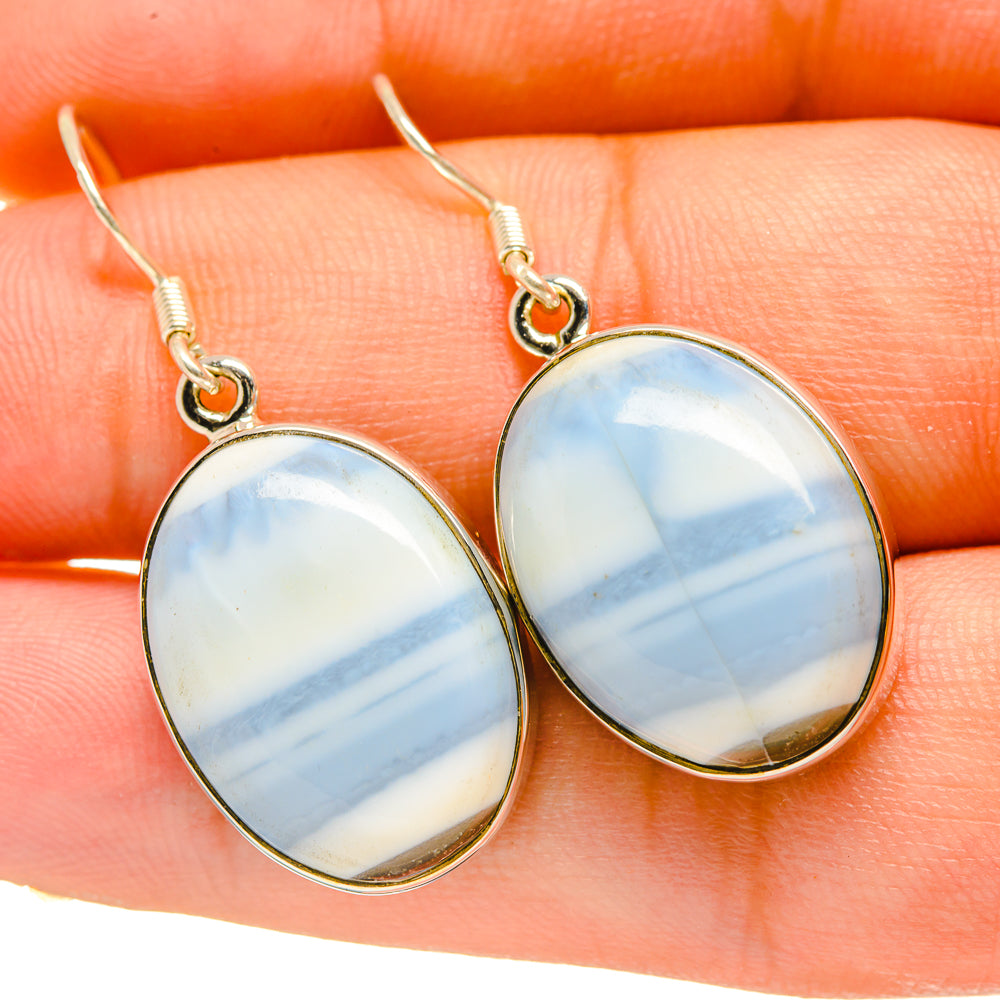 Owyhee Opal Earrings handcrafted by Anasilvercos - EARR418313