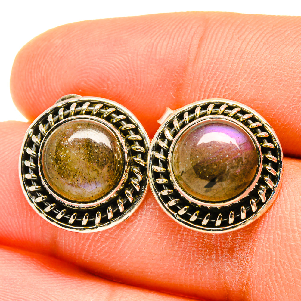Labradorite Earrings handcrafted by Anasilvercos - EARR418381