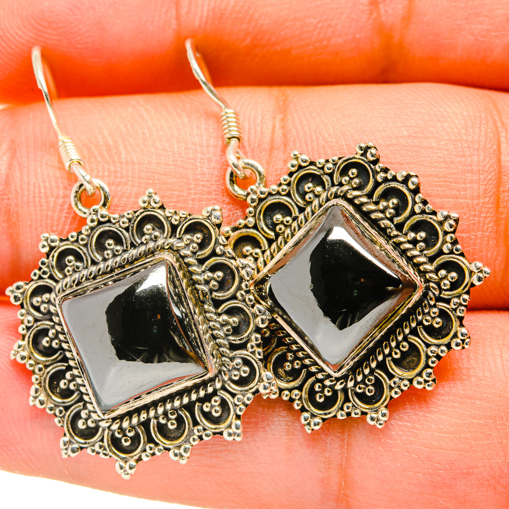Hematite Earrings handcrafted by Anasilvercos - EARR418400