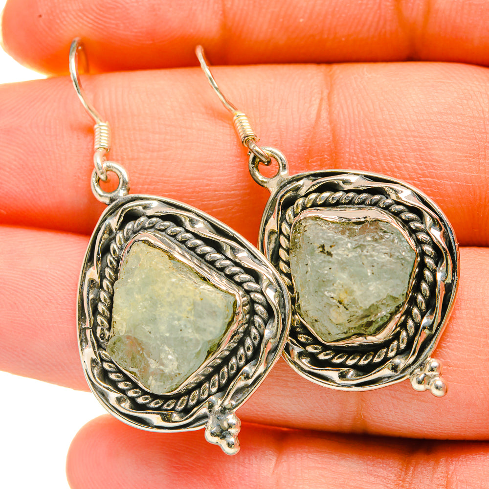 Aquamarine Earrings handcrafted by Anasilvercos - EARR418519