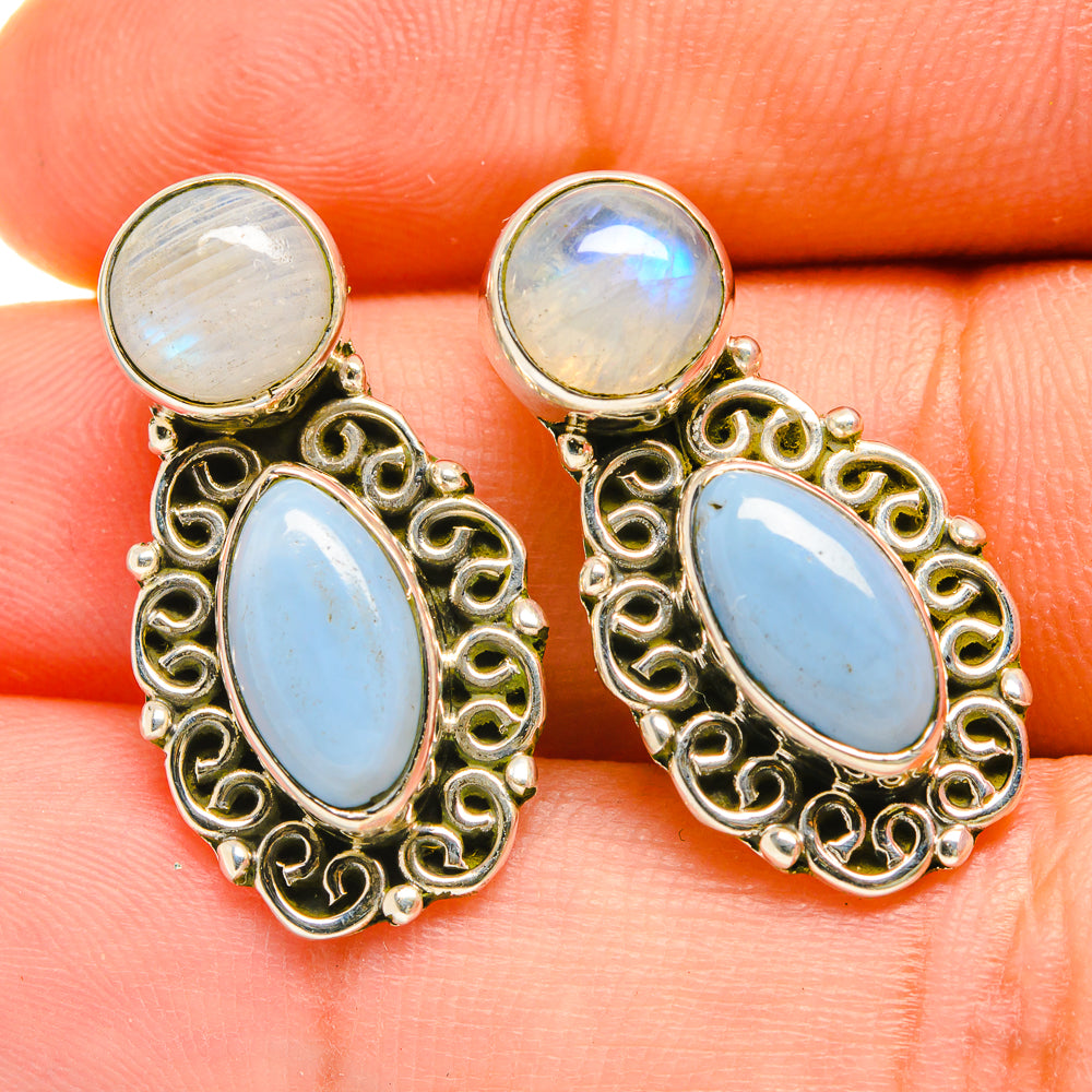 Owyhee Opal Earrings handcrafted by Anasilvercos - EARR418555