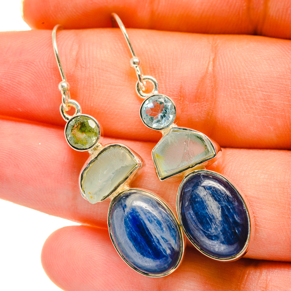 Kyanite Earrings handcrafted by Anasilvercos - EARR418560