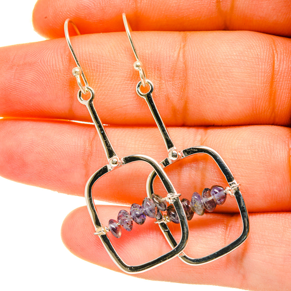 Tanzanite Earrings handcrafted by Anasilvercos - EARR418610