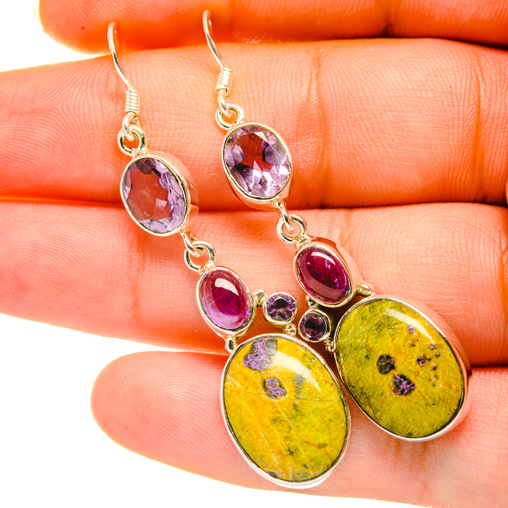 Atlantisite Earrings handcrafted by Anasilvercos - EARR418614