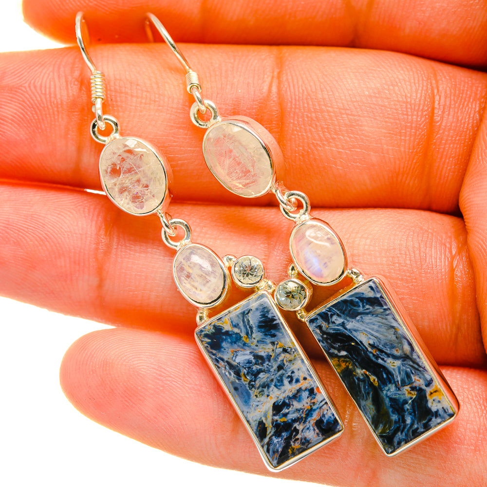 Pietersite Earrings handcrafted by Anasilvercos - EARR418627