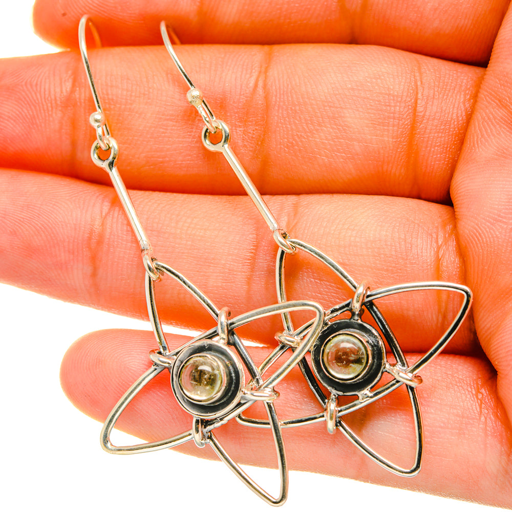Moonstone Earrings handcrafted by Anasilvercos - EARR418633