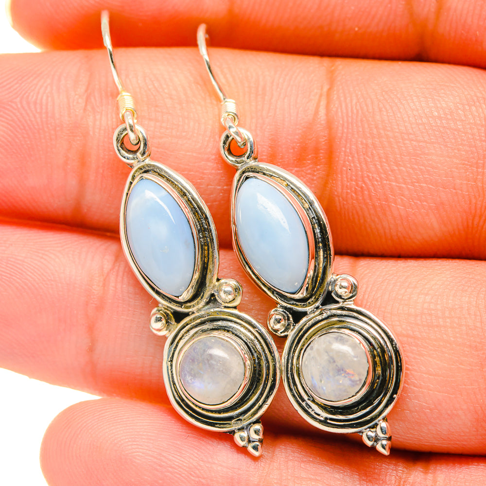 Owyhee Opal Earrings handcrafted by Anasilvercos - EARR418675