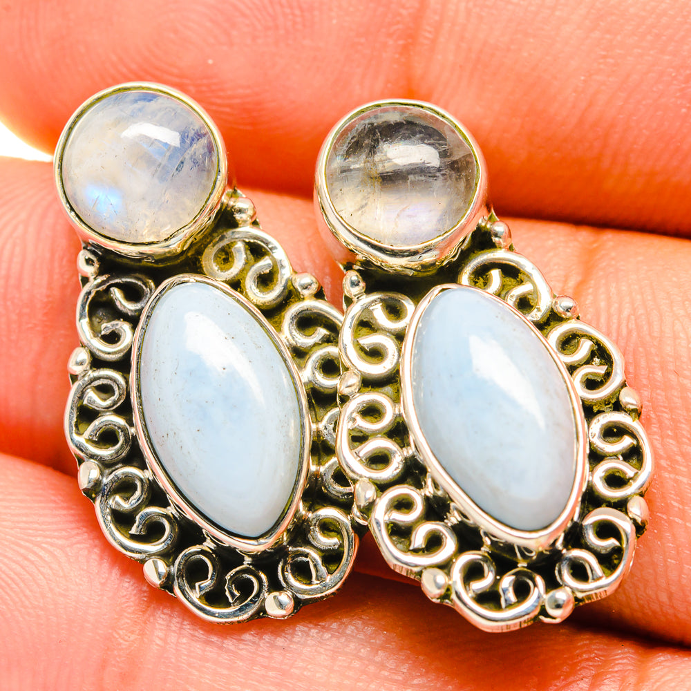 Owyhee Opal Earrings handcrafted by Anasilvercos - EARR418721
