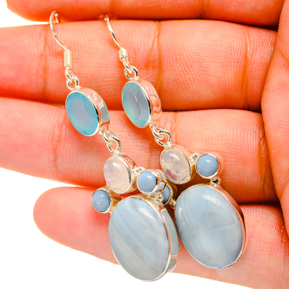 Owyhee Opal Earrings handcrafted by Anasilvercos - EARR418733