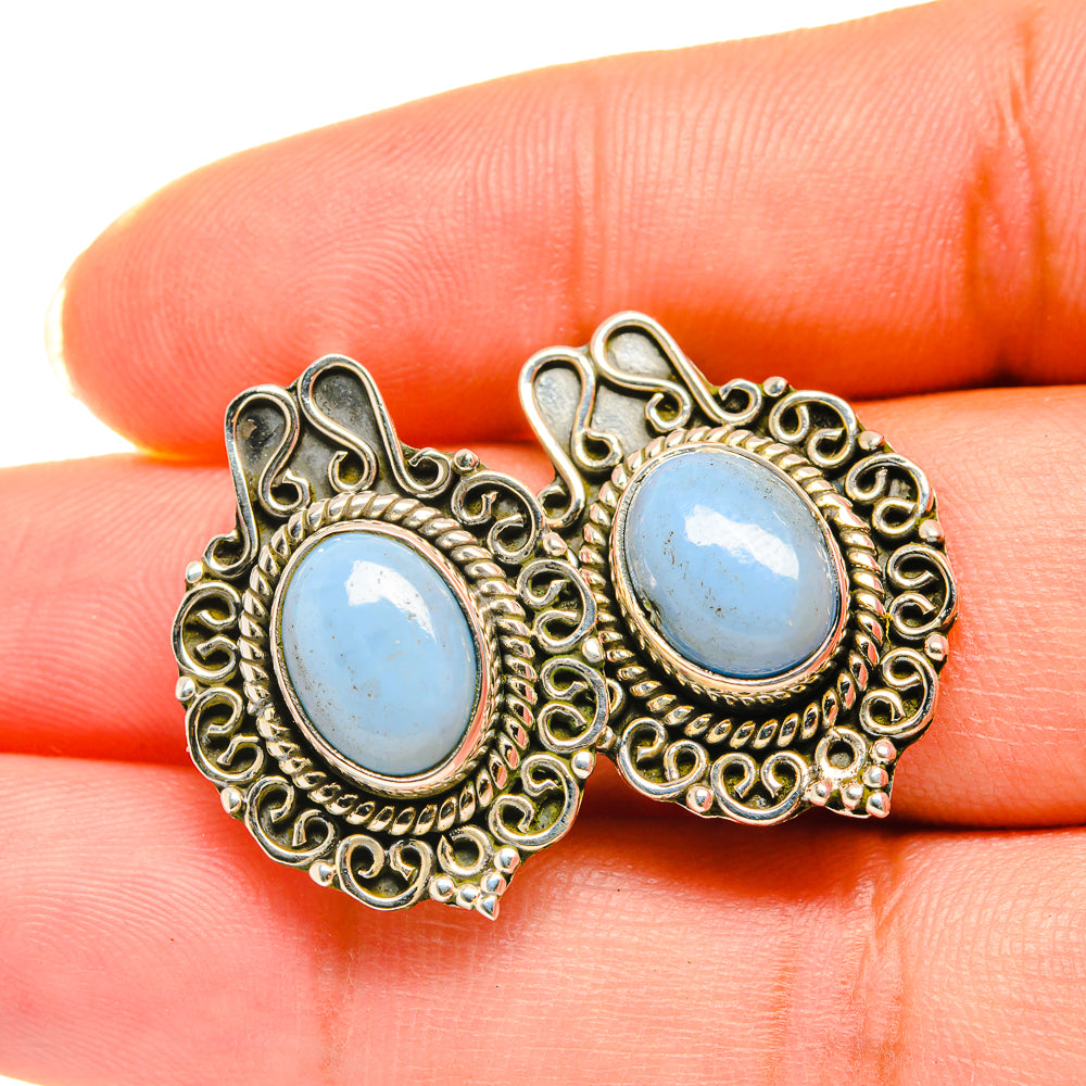 Owyhee Opal Earrings handcrafted by Anasilvercos - EARR418763