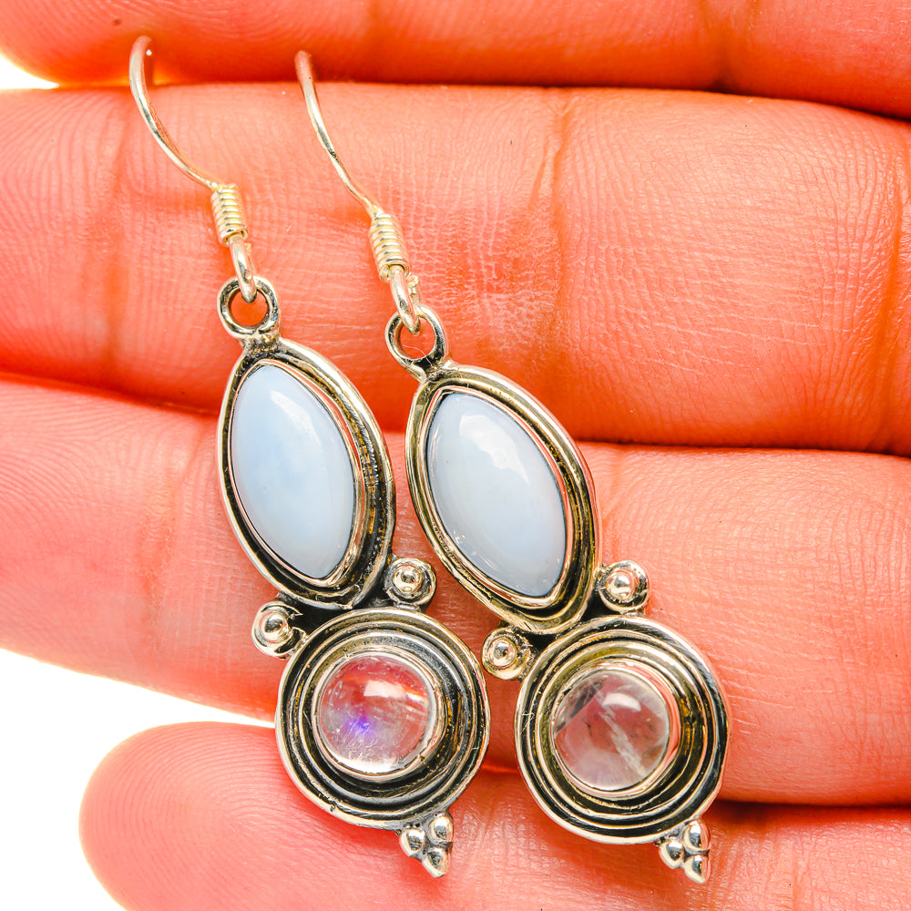 Owyhee Opal Earrings handcrafted by Anasilvercos - EARR418789