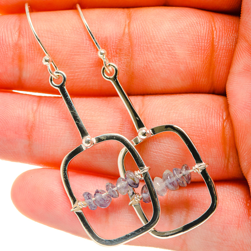 Labradorite Earrings handcrafted by Anasilvercos - EARR418806