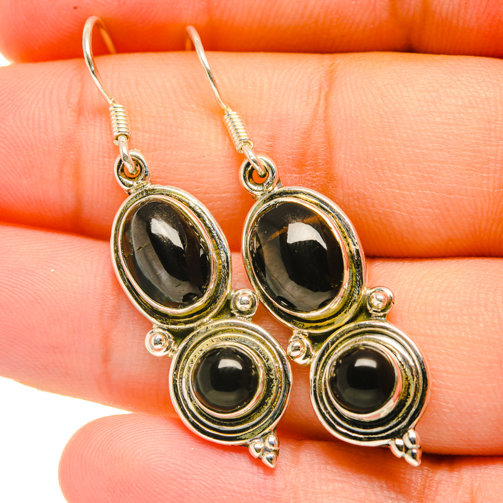 Garnet Earrings handcrafted by Anasilvercos - EARR418815