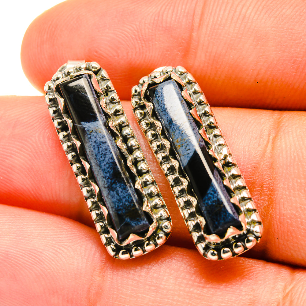 Pietersite Earrings handcrafted by Anasilvercos - EARR418840