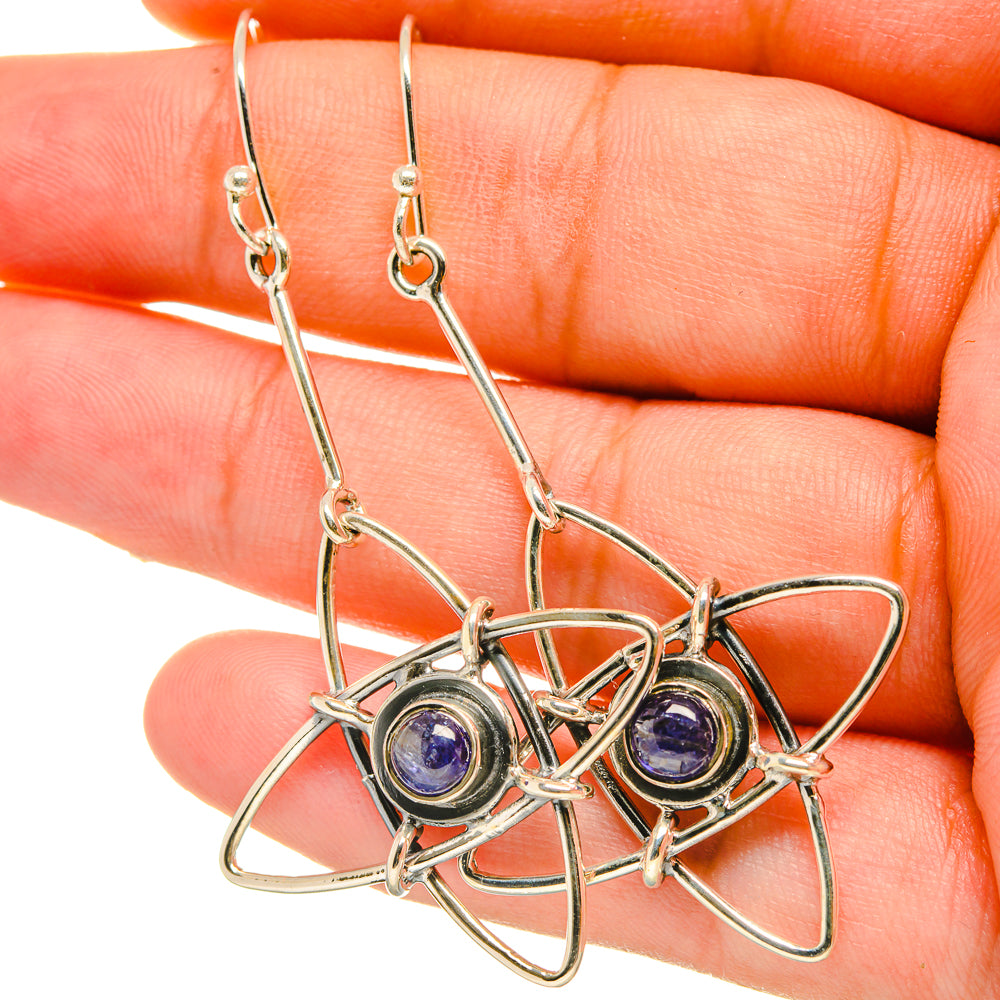 Lapis Lazuli Earrings handcrafted by Anasilvercos - EARR418875
