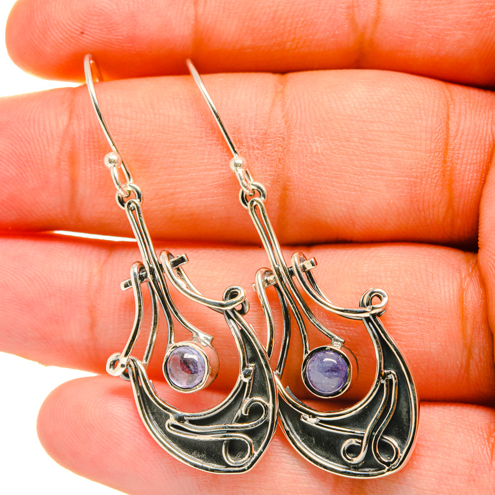 Tanzanite Earrings handcrafted by Anasilvercos - EARR418945
