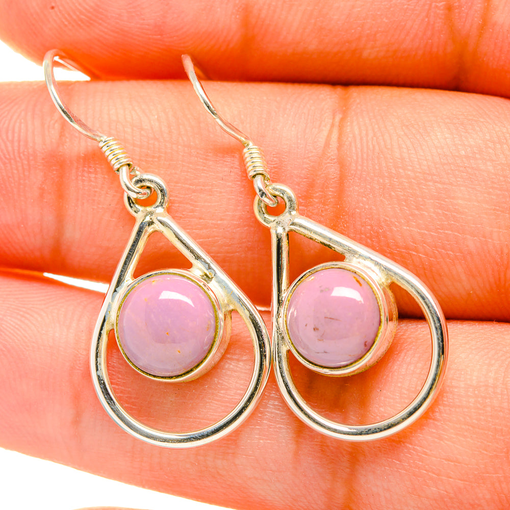 Phosphosiderite Earrings handcrafted by Anasilvercos - EARR418956