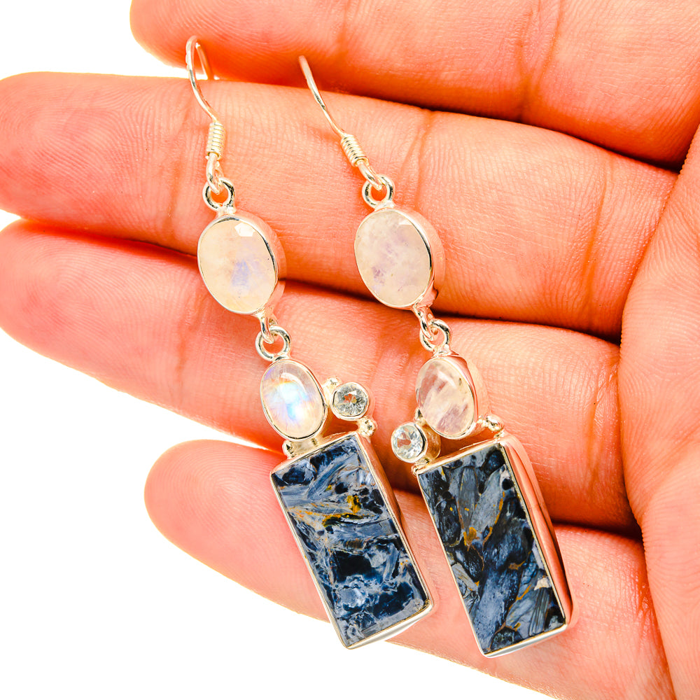 Pietersite Earrings handcrafted by Anasilvercos - EARR418970