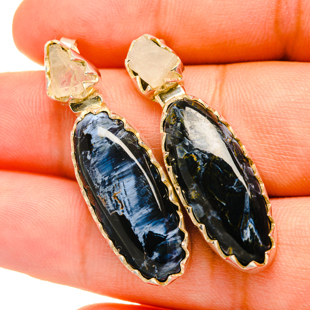 Pietersite Earrings handcrafted by Anasilvercos - EARR418991
