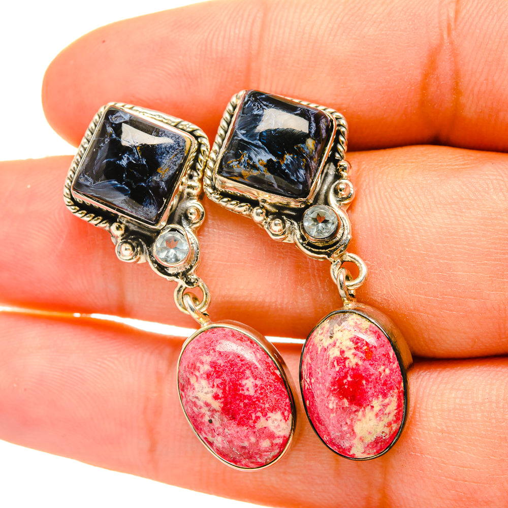 Pietersite Earrings handcrafted by Anasilvercos - EARR419018