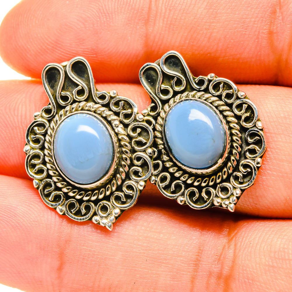 Owyhee Opal Earrings handcrafted by Anasilvercos - EARR419032