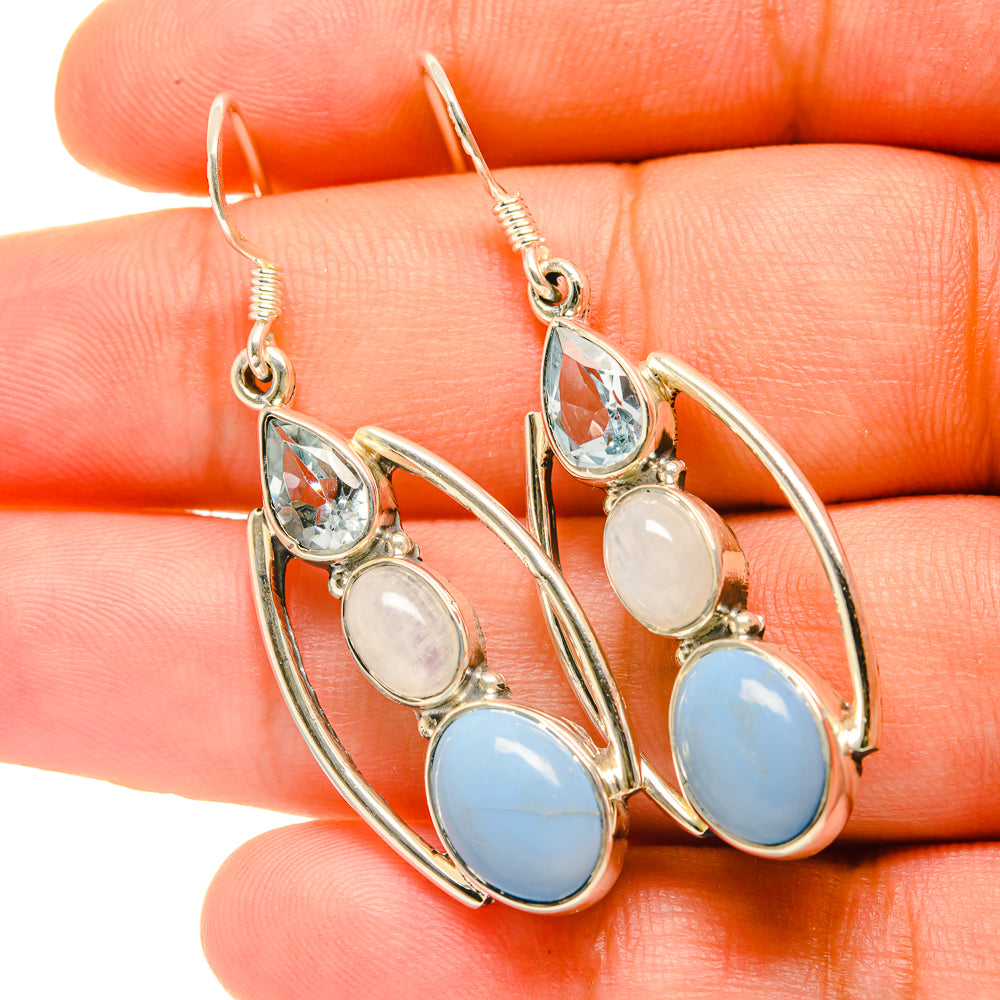 Owyhee Opal Earrings handcrafted by Anasilvercos - EARR419038