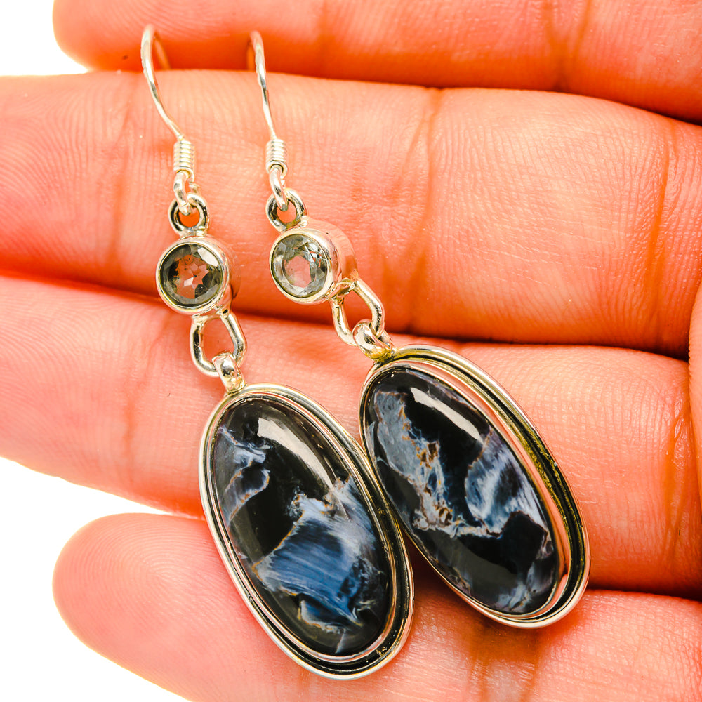 Pietersite Earrings handcrafted by Anasilvercos - EARR419050