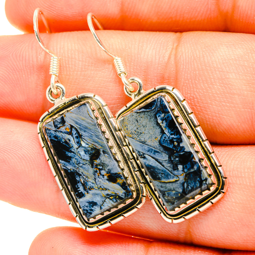 Pietersite Earrings handcrafted by Anasilvercos - EARR419127