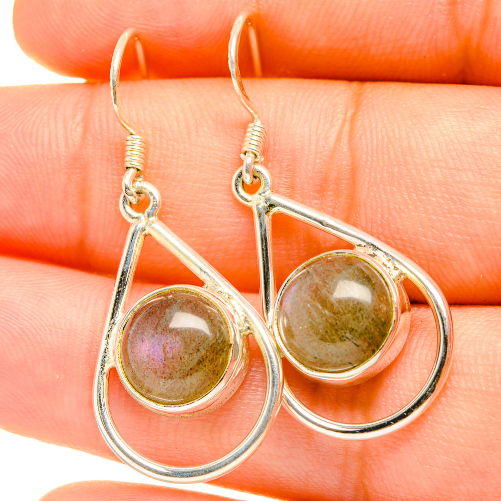 Labradorite Earrings handcrafted by Anasilvercos - EARR419138