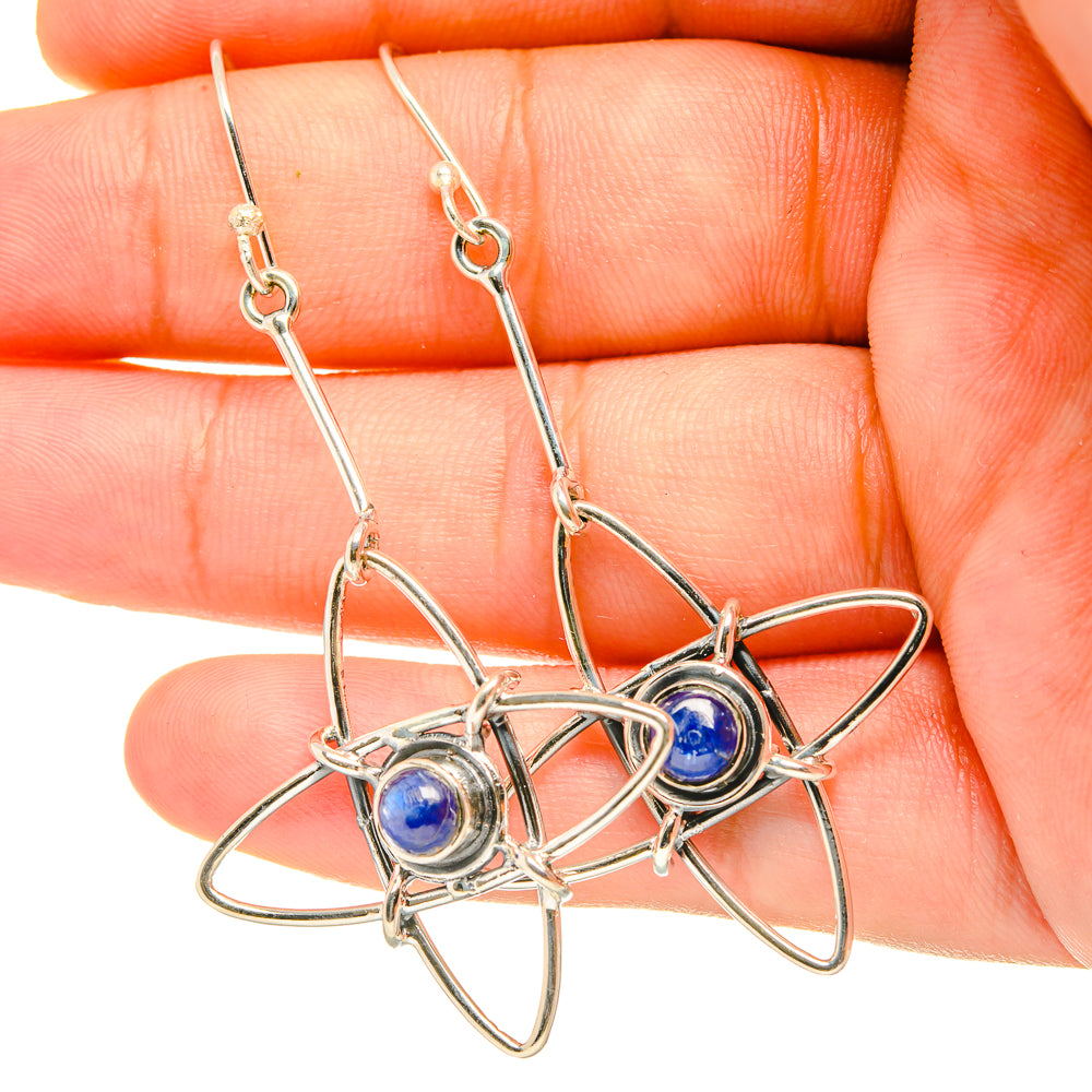 Tanzanite Earrings handcrafted by Anasilvercos - EARR419158