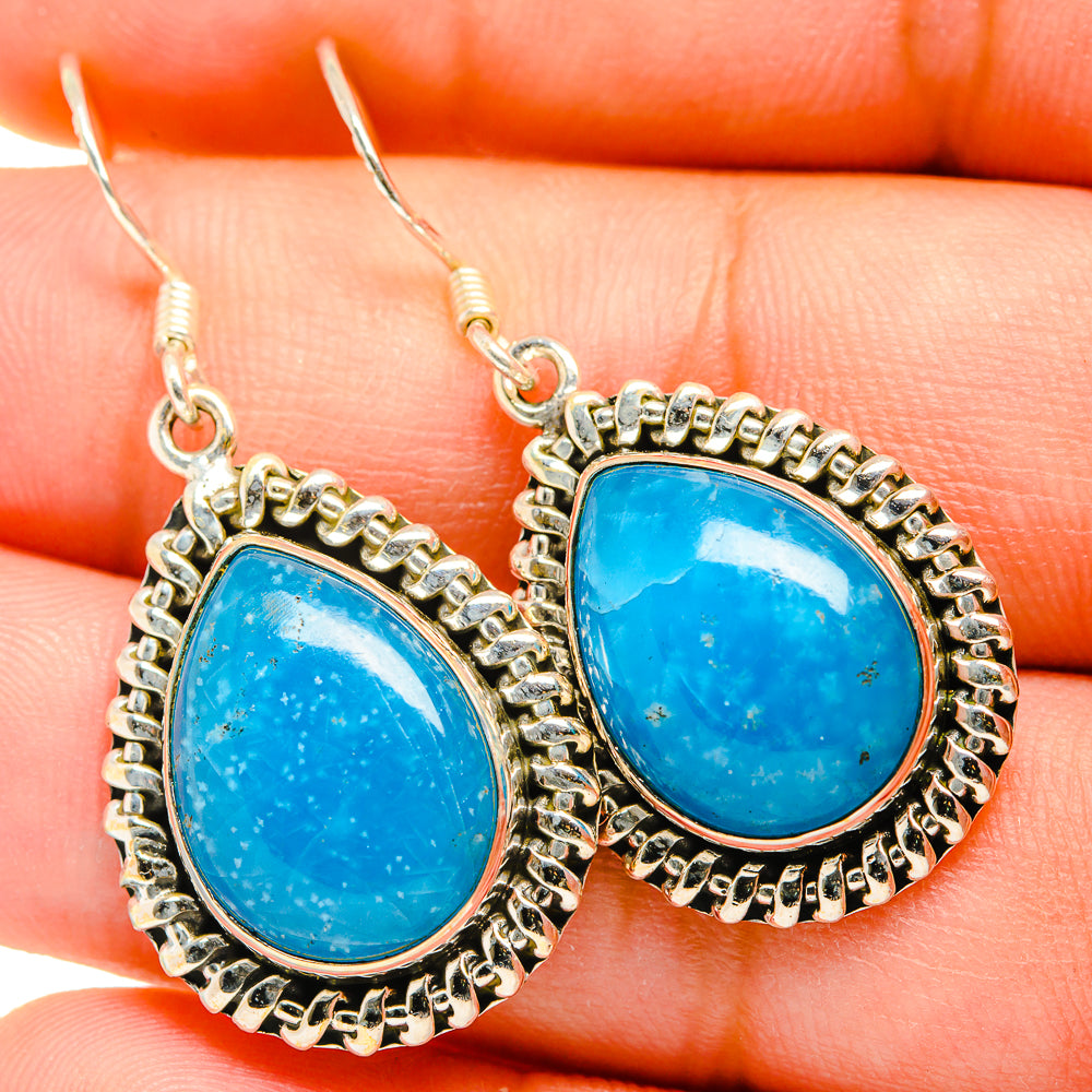 Smithsonite Earrings handcrafted by Anasilvercos - EARR419806