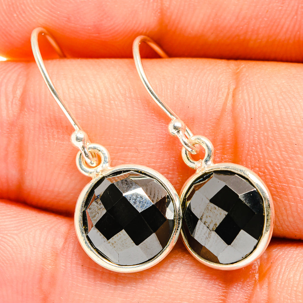 Hematite Earrings handcrafted by Anasilvercos - EARR419834