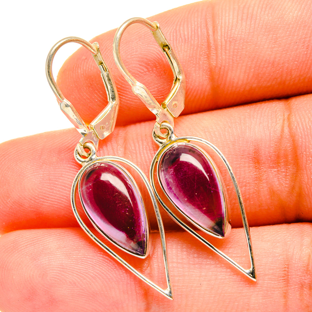 Amethyst Earrings handcrafted by Anasilvercos - EARR419870