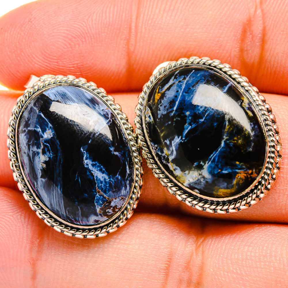 Pietersite Earrings handcrafted by Anasilvercos - EARR419916