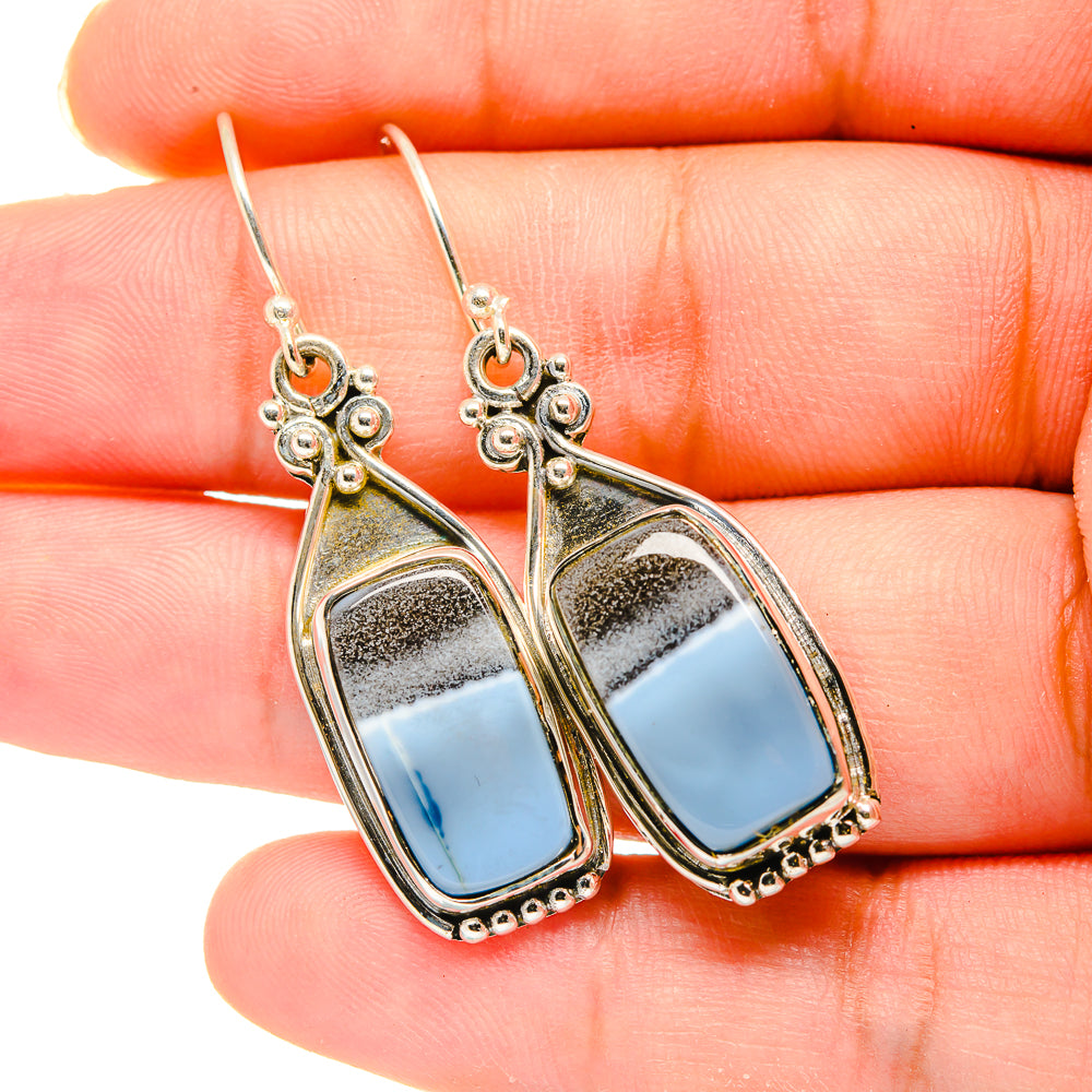 Owyhee Opal Earrings handcrafted by Anasilvercos - EARR420144
