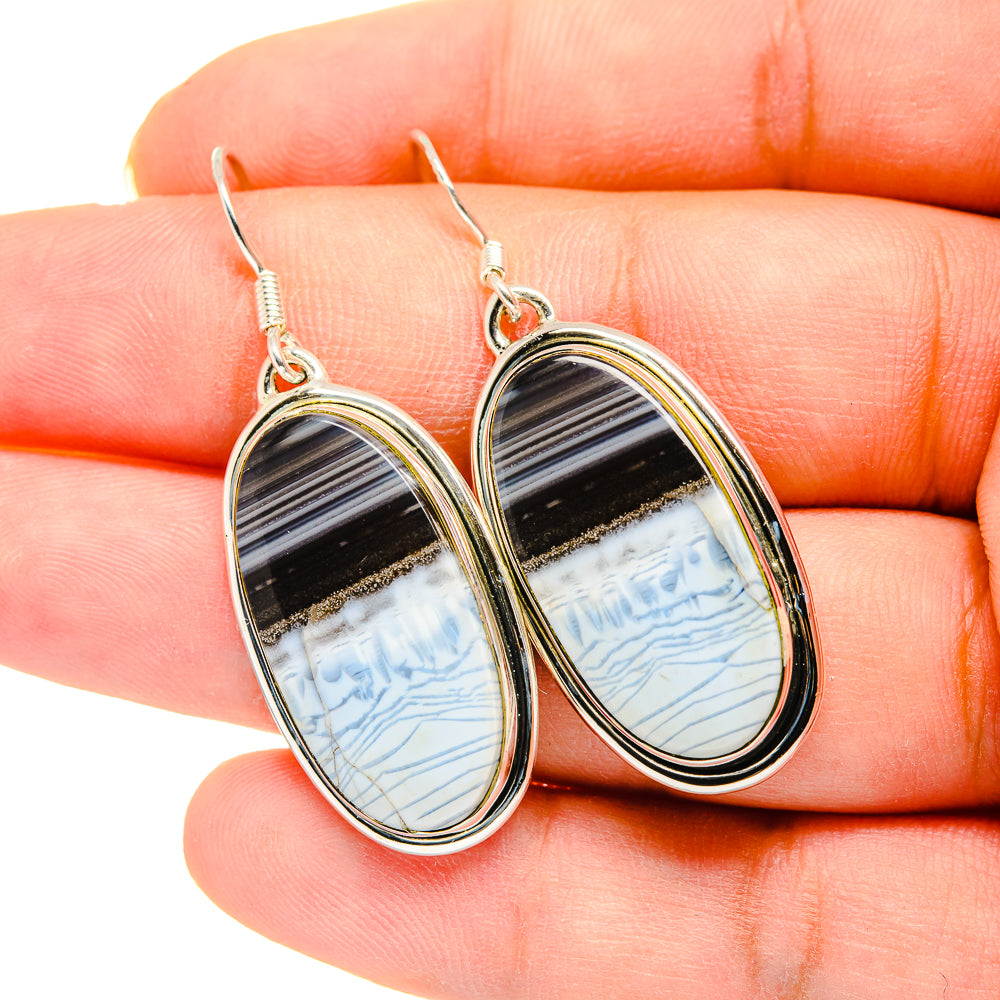 Owyhee Opal Earrings handcrafted by Anasilvercos - EARR420203