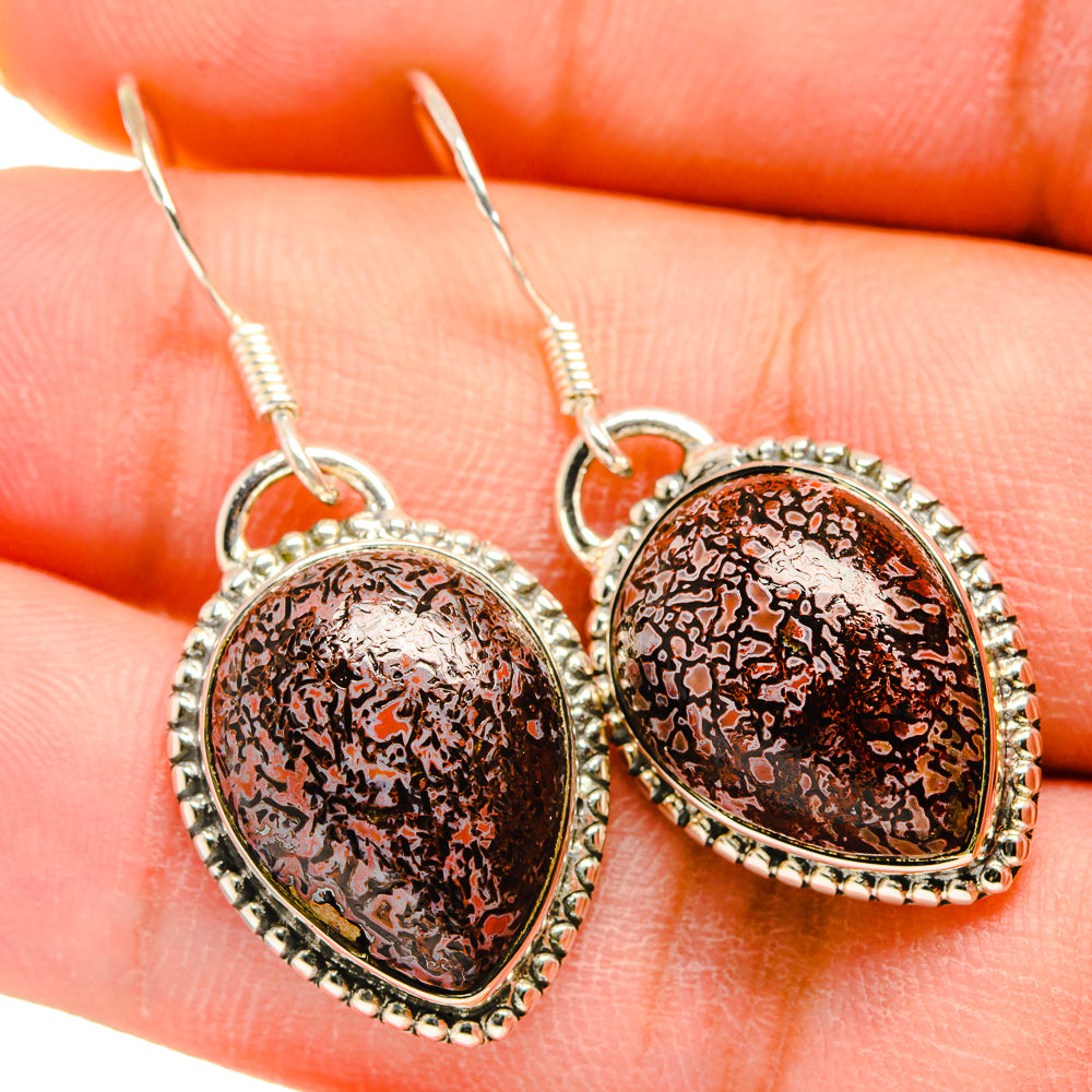 Dinosaur Bone Earrings handcrafted by Anasilvercos - EARR420210
